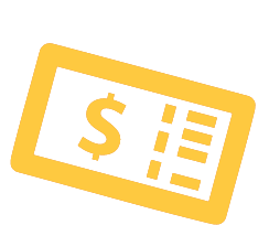 Yellow Voucher Icon